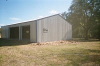 30x40x10, ash grey walls, gallery blue trim