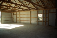 9'2'' clearance inside building